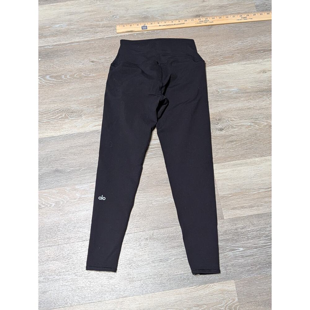 Alo Yoga High-Waist Airbrush Leggings Black Women’s XS Sculpting Activewear